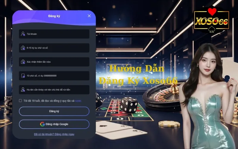 Hướng Dẫn Đăng Ký Xoso66
