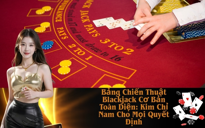 Bảng Chiến Thuật Blackjack Cơ Bản Toàn Diện: Kim Chỉ Nam Cho Mọi Quyết Định