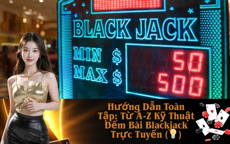 Hướng Dẫn Toàn Tập Kỹ Thuật Đếm Bài Blackjack Trực Tuyến