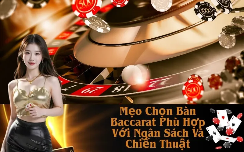 Mẹo Chọn Bàn Baccarat Phù Hợp Với Ngân Sách Và Chiến Thuật