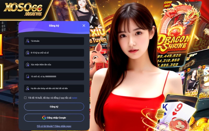 Quy trình đăng ký và đăng nhập tài khoản nhanh chóng